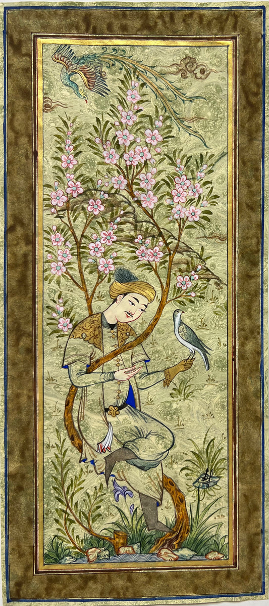 Prince and his eagle